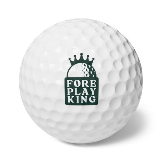 “Forplay king” Golf Balls, 6pcs